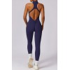 Гладкий комбінізон Leggings Body Crop T-shirt model 52 (Navy) Гладкий комбінізон Leggings Body Crop T-shirt model 52 (Navy)